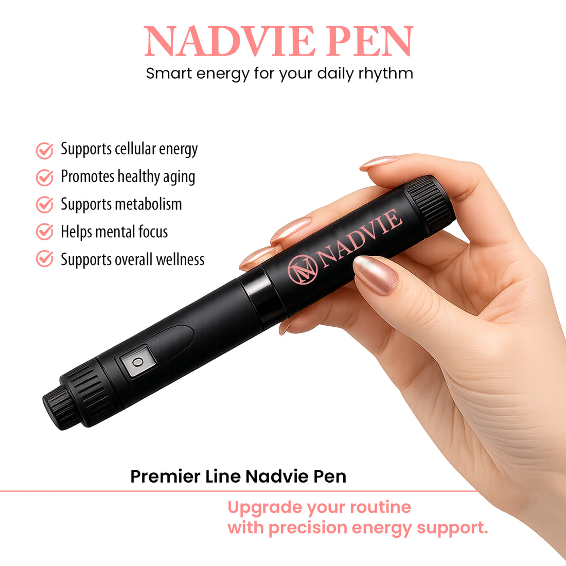 Nadvie Pen NAD support pen by Premier Line for cellular wellness
