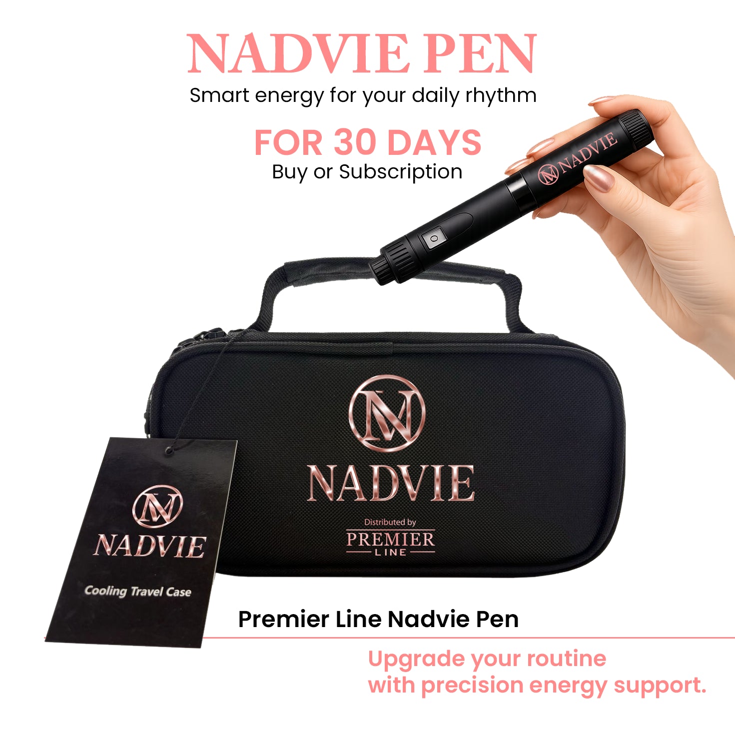 NAD support pen designed for daily wellness and convenience