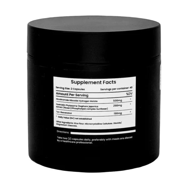 NAD supplement capsules supporting daily wellness