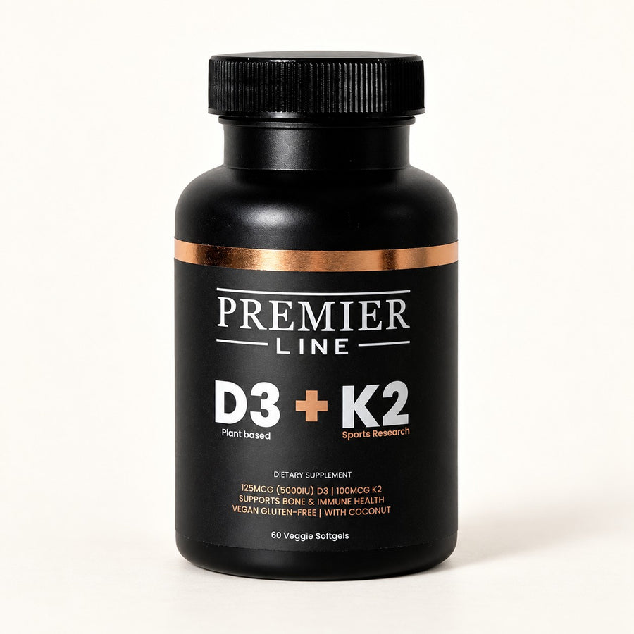 Vitamin D3 + K2 — 60 Softgels