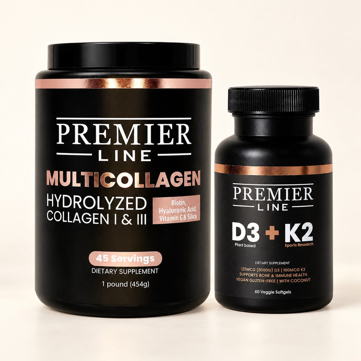 Daily Duo — Multi-Type Collagen and Vitamin D3 + K2