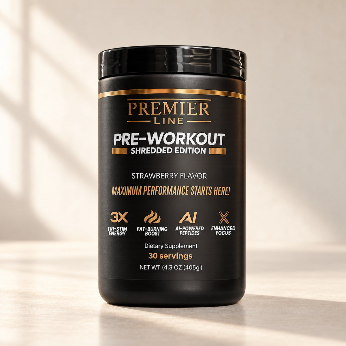Premier Line Pre-Workout Strawberry