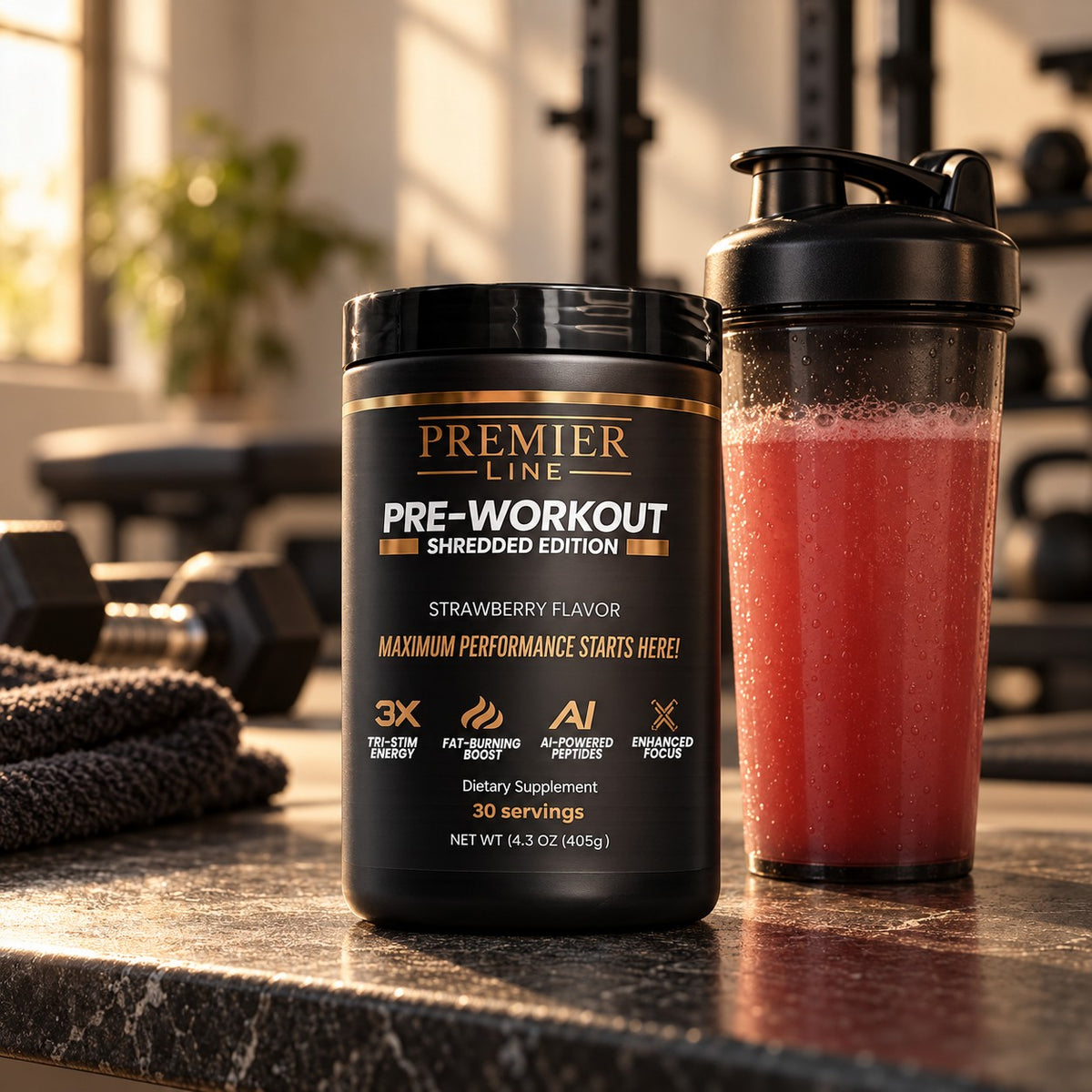 Premier Line Pre-Workout Strawberry