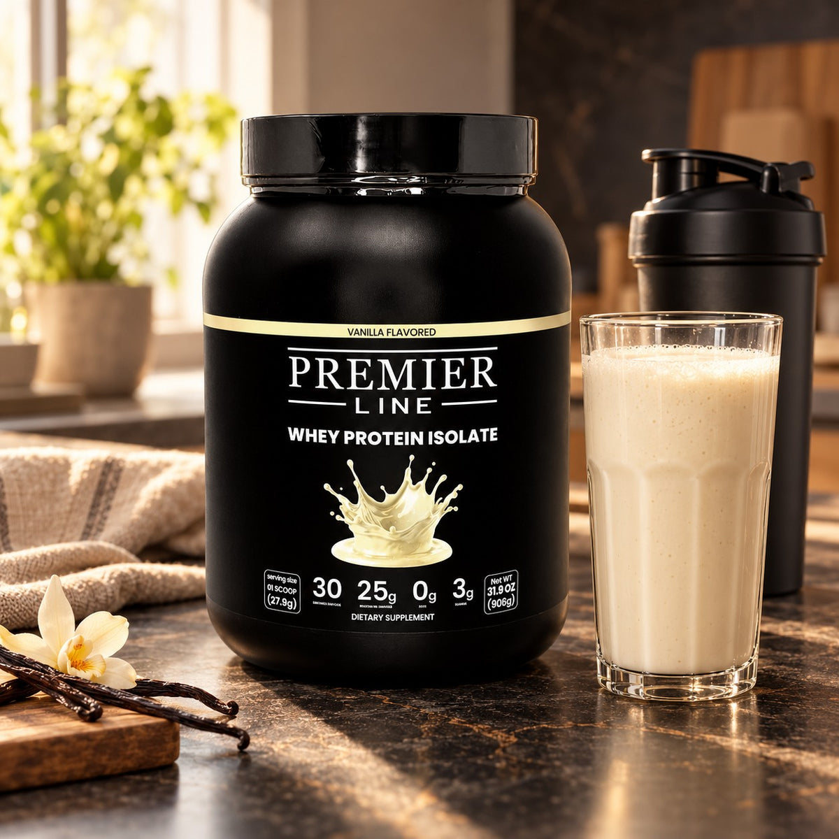 Premier Line Whey Protein Isolate Vanilla