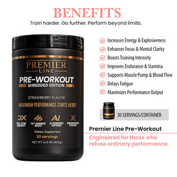 Pre workout - Elevate your training experience (30 servings)