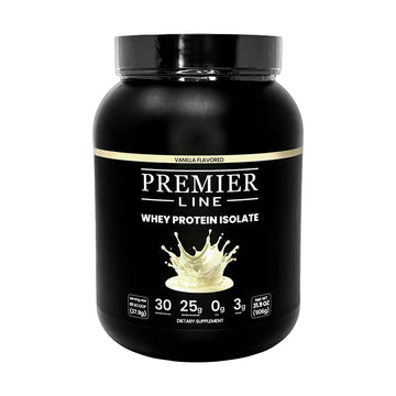 Whey protein isolate shake as part of a workout nutrition routine